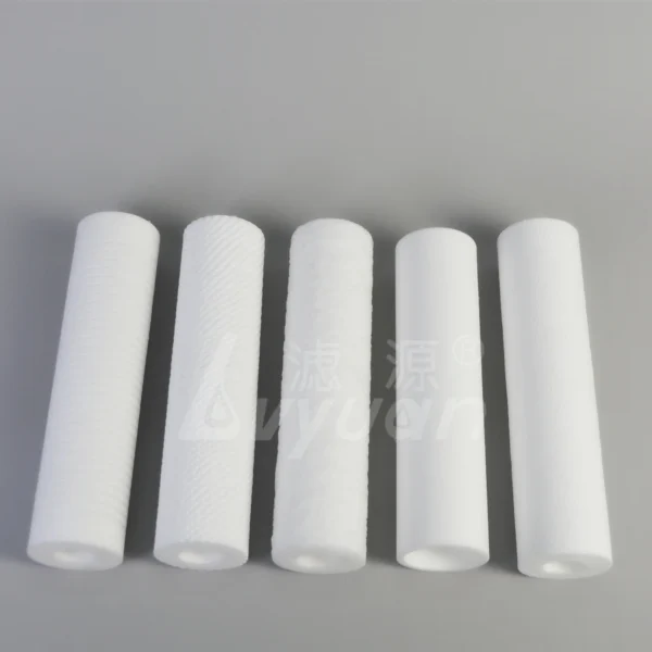 1 and 5 micron pp sediment cartridge filter pp water filter cartridge