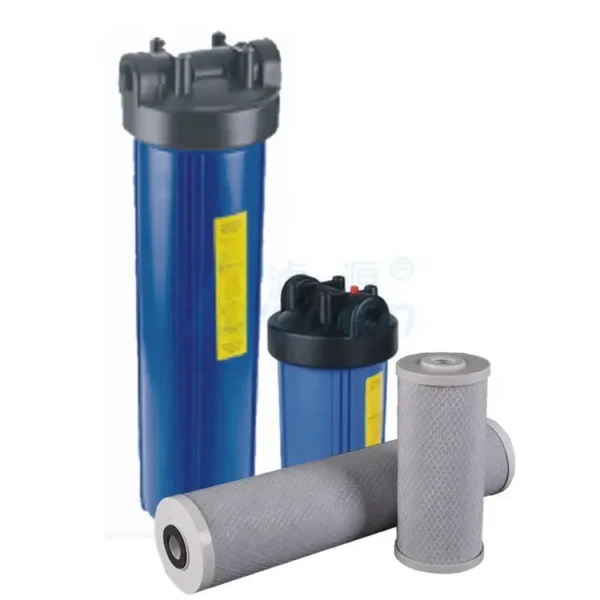 10 20 インチの水フィルター 5 ミクロンのための大きい青ハウジング フィルター カートリッジ