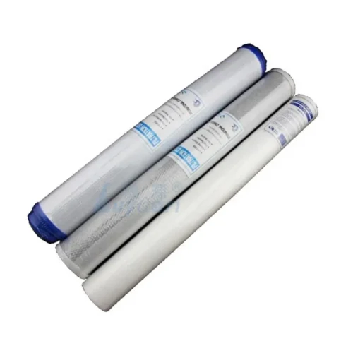 20 inch water filter PP + UDF + CTO cartridge for household pre-filtration