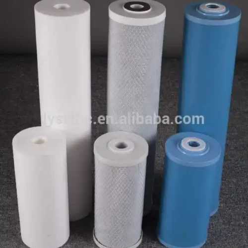 Jumbo PP UDF CTO carbon 10 big blue cartridge with water filter housing