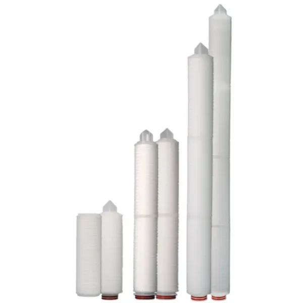 Micro porous membrane pleated filter element