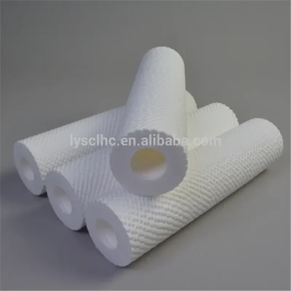 PP Spun Broad Groove Filter Cartridge with 10 20 30 40 inch element