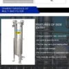Stainless Steel SS304 316L Single Bag Filter Housing