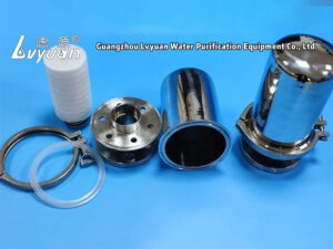 Air vent filter housing