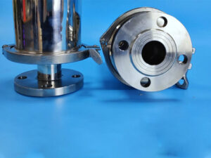 DN25 flange connection stainless steel cartridge filter housing