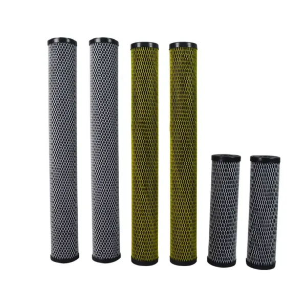 Cylinder Tube Design 10 Microns Fined Coconut Shell Carbon Filter Carbon Block Filter Cylinder Tube Design 10 Microns Fined Coconut Shell Carbon Filter Carbon Block Filter