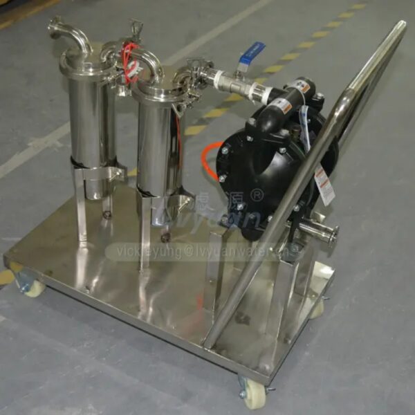 Food Carbon Steel Bag Filter Housing