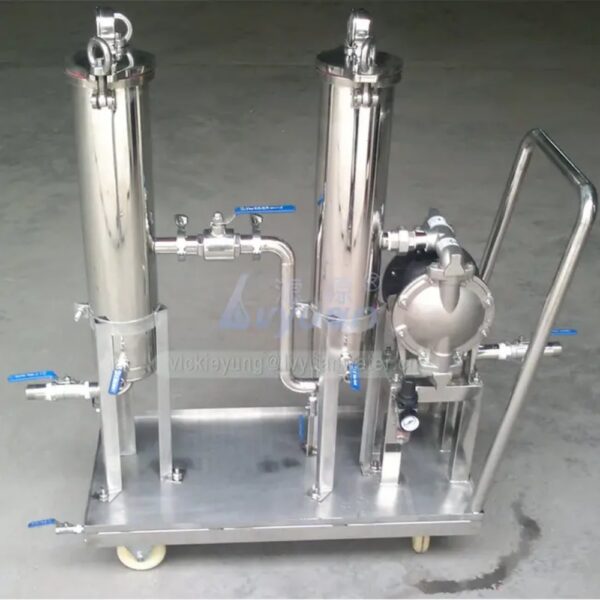 Food Carbon Steel Bag Filter Housing