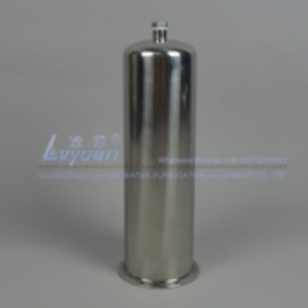 Stainless Steel Material SS304 316L Single Cartridge 5 Inch Water Treatment Housing Filter Stainless Steel Material SS304 316L Single Cartridge 5 Inch Water Treatment Housing Filter