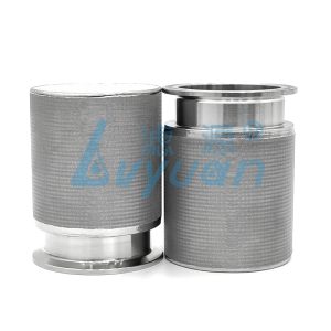 Tri-clamp sintered wire mesh filter element (6)
