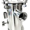 液体用ステンレス製磁気バッグフィルターハウジング