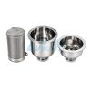 Sanitary Stainless Steel Inline Strainer (4) Sanitary Stainless Steel Inline Strainer (4)